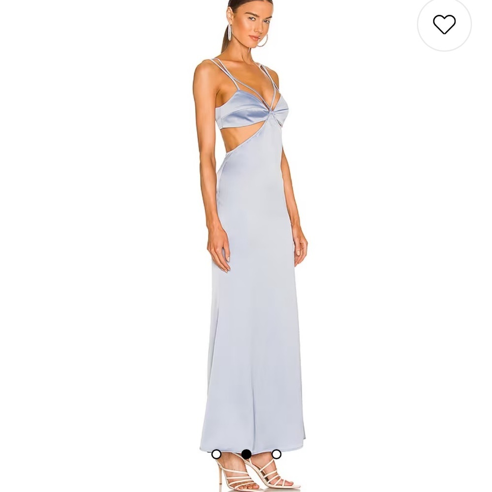 Camila Coehlo Faron Gown in Dusty Blue​​